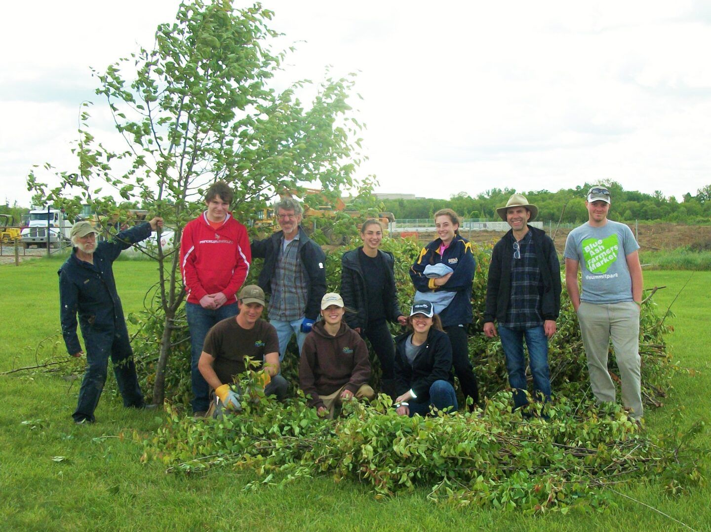ORF and Volunteers at an Invasive Species Event