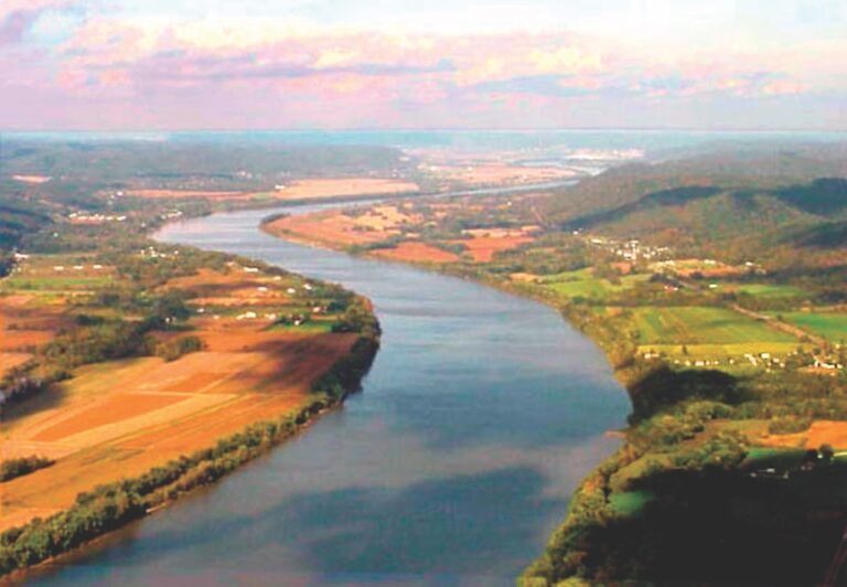 Aerial Photo of Ohio River